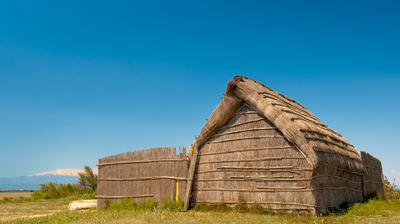 cabane de l'étang de Canet