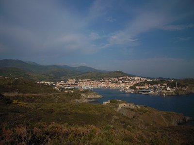 Port-Vendres vu du Cap Béar